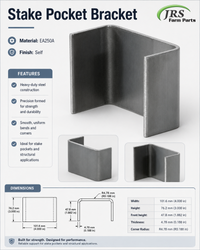 Stake Pocket Bracket